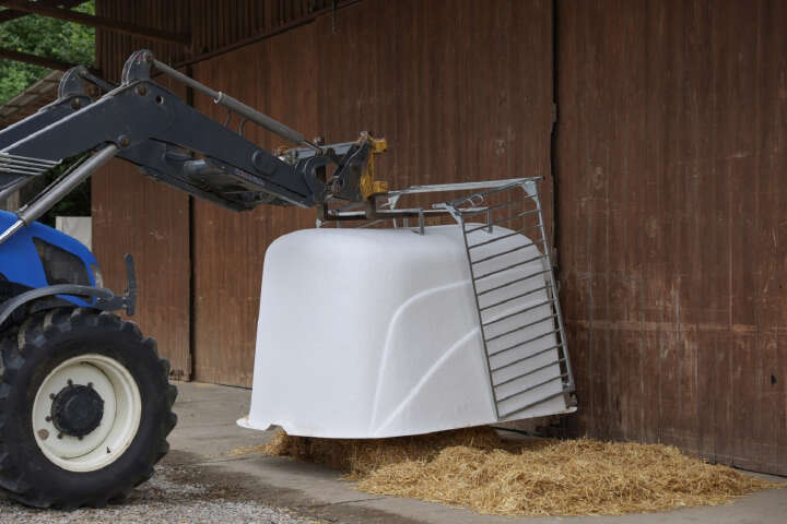 KERBL Kälberbox CalfHouse Premium DUO ohne Umzäunung